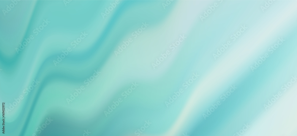 Obraz premium Abstract background with flowing, blended shades of light blue and white, creating a soft, airy, and calming visual texture.