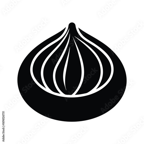 Traditional Chinese Dumpling Food Icon