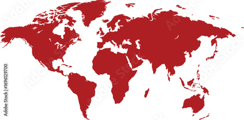 Modern Vector World Map – Scalable & High Resolution