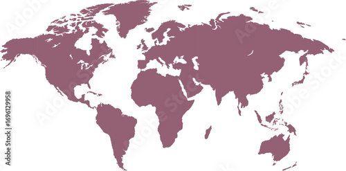 Modern Vector World Map