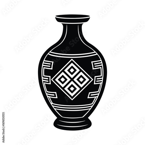 Korean Porcelain Vase Traditional Icon