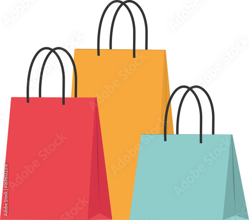 shoping bag vector