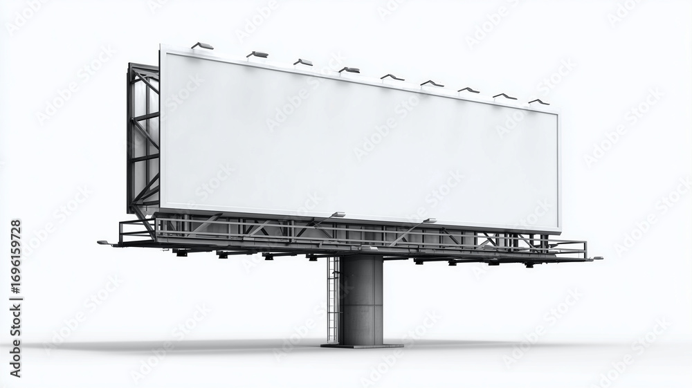 Obraz premium Billboard with transparent background