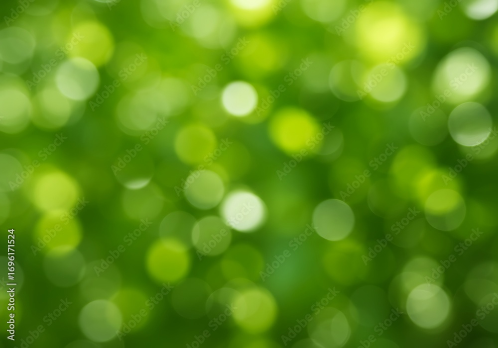 Soft focus green bokeh lights nature background Soft focus green bokeh lights nature background