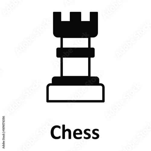 Chess Vector icon which can easily modify or edit