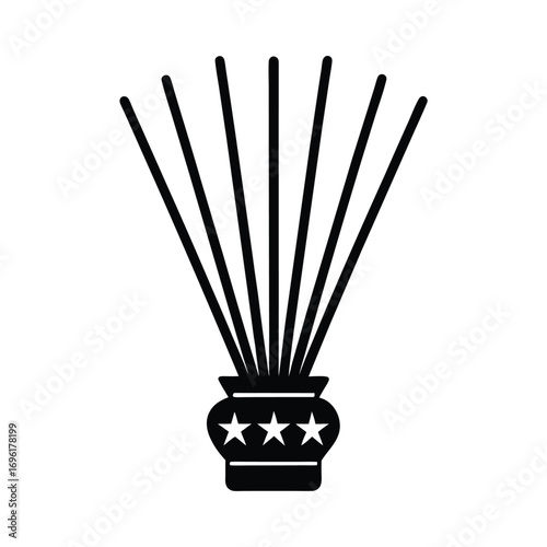 Chinese Incense Sticks Icon