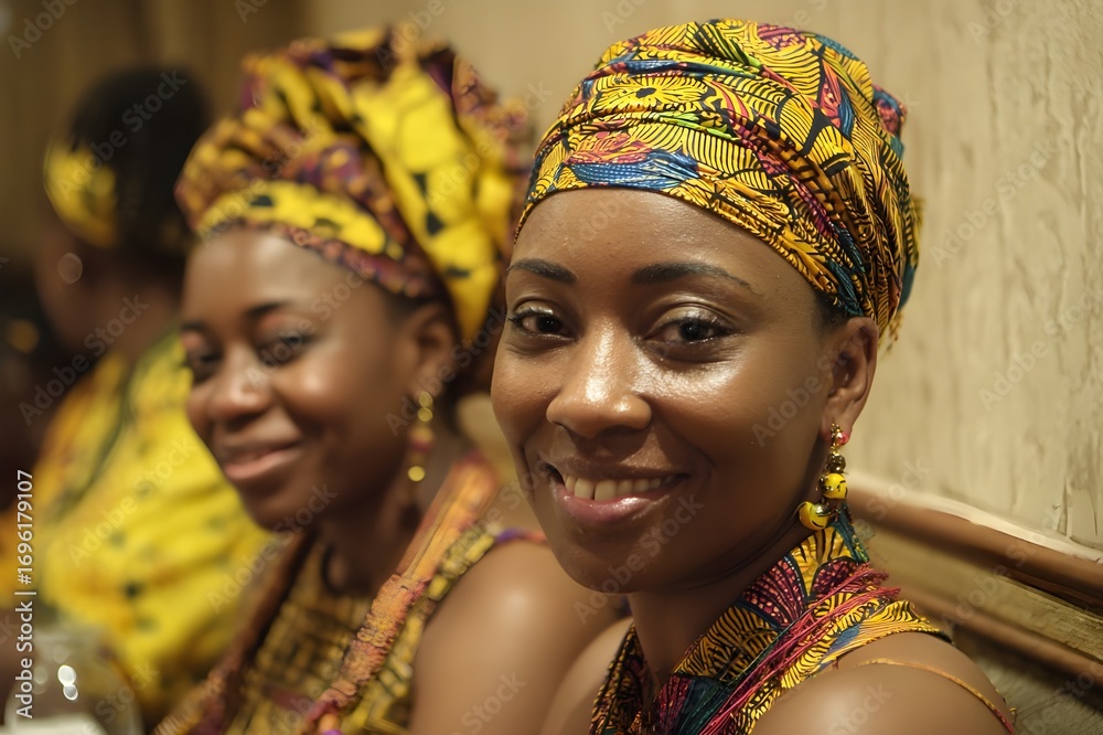 Fototapeta premium African waiteresses&nbsp;