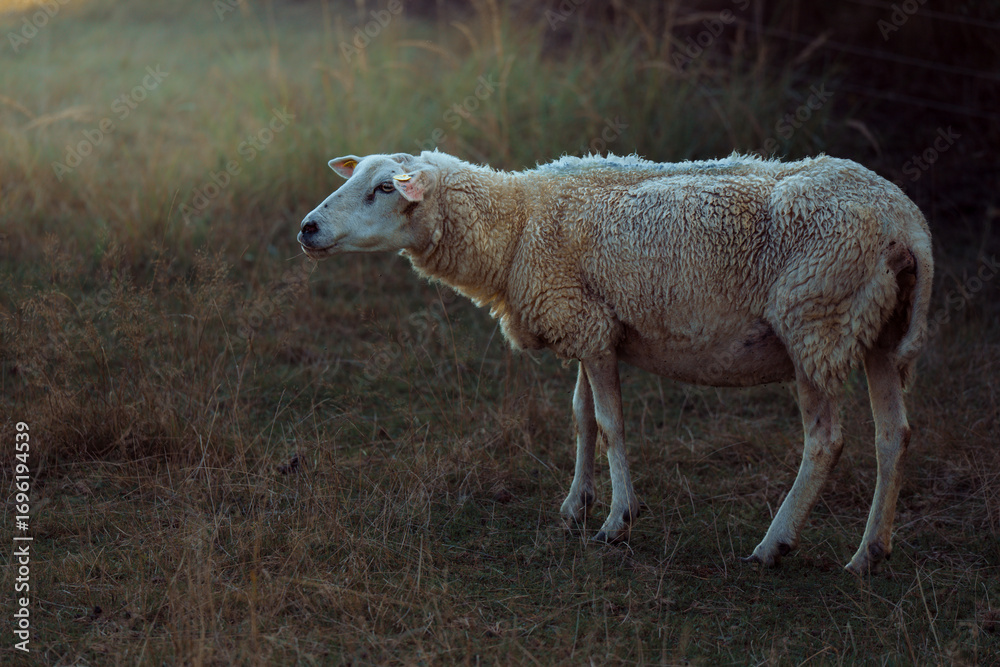 Fototapeta premium Sheep in landscape