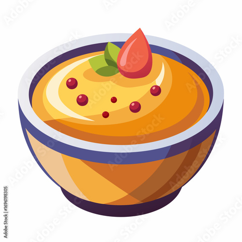 Creamy Pumpkin Soup.  An Autumn Delight