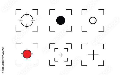 Camera icon vector. photo clicking icon symbol. vector illustration.