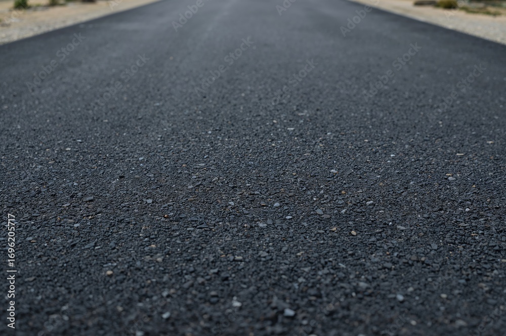 Obraz premium Smooth asphalt pavement