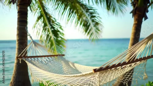 hammock on the beach