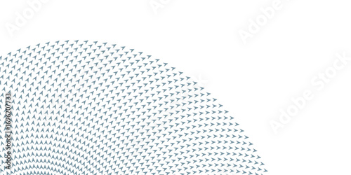 Abstract Radial Dot Pattern Design.