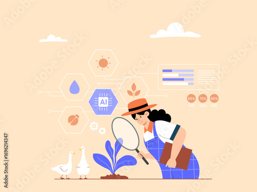 Agricultural crop analysis, AI helps in developing and enhancing the potential of operations to increase agricultural productivity