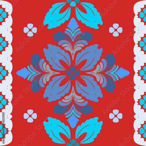 Geometric Ethnic traditional seamless , Aztec, Tribal, Hmong, Native American Indian, Pattern design for wrap, carpet, decorative illustraion

