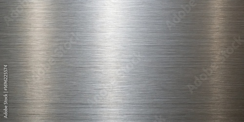 Detailed shot of a brushed metal texture, ideal for adding a modern, industrial touch to designs, showcasing the sleekness and durability of the material