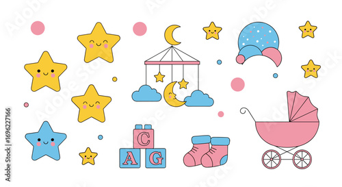 Cute Baby Shower Decorations For A Starry Night Celebration