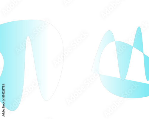Modern abstract flowing shapes with a vibrant gradient, a dynamic design element perfect for adding a touch of elegance and movement to your next creative project, originally a scalable vector graphic