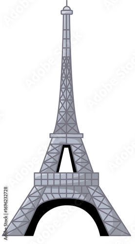 Eiffel Tower Paris Vector Illustration