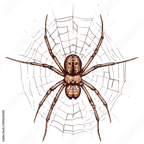 spider, insect, halloween, spider web, festival, vector, transparent background, animal, arachnid, nature, cobweb, danger, spiderweb, scary, horror, creepy, pattern, predator, trap, net, arachnophobia