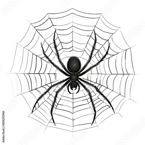 spider, insect, halloween, spider web, festival, vector, transparent background, animal, arachnid, nature, cobweb, danger, spiderweb, scary, horror, creepy, pattern, predator, trap, net, arachnophobia