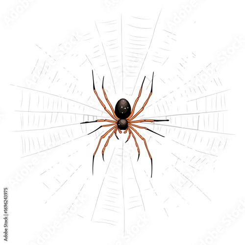 spider, insect, halloween, spider web, festival, vector, transparent background, animal, arachnid, nature, cobweb, danger, spiderweb, scary, horror, creepy, pattern, predator, trap, net, arachnophobia