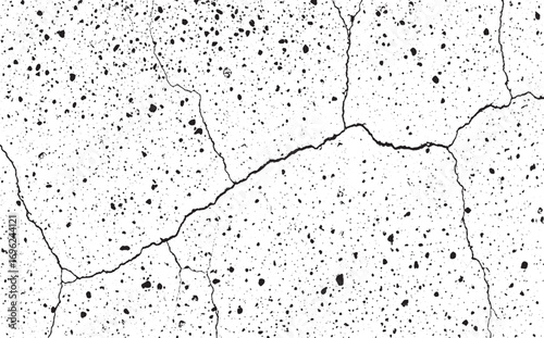 Abstract Cracked Surface Texture Background High Resolution Black and White Grunge