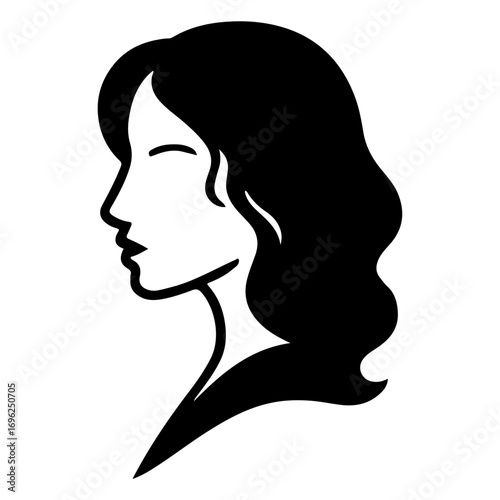 silhouette of a woman