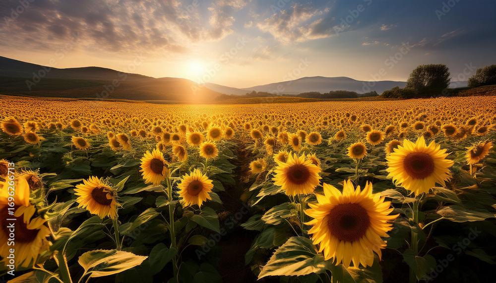 Obraz premium Sunflower Field