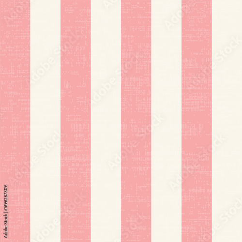 Wide stripes for shop awning tent, seamless striped vector pattern fabric design, monochrome slightly textured. For wallpaper, fabric, textiles, wrapping paper, design projects. Circus tent stripes