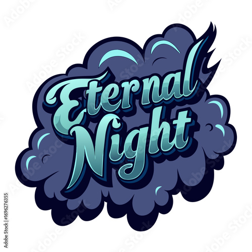 Eternal Night Stylized Typography