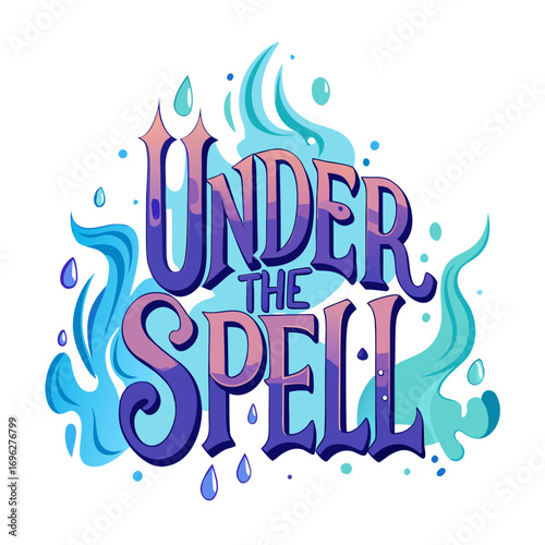 Under the Spell Mystical Typography