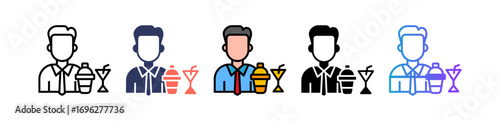 Bartending multiple icon