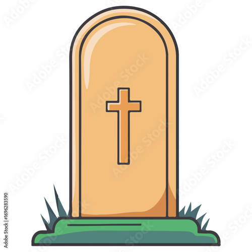tombstone, halloween, festival, vector, transparent background, icon, pattern, celebration, decoration, monument, statue, sculpture, old, isolated