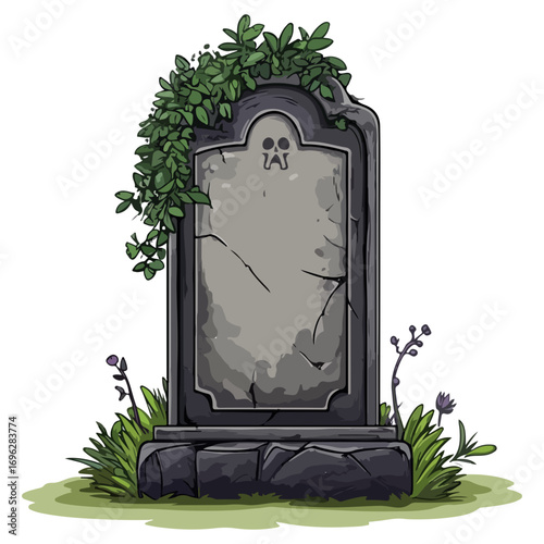 tombstone, halloween, festival, vector, transparent background, icon, pattern, celebration, decoration, monument, statue, sculpture, old, isolated