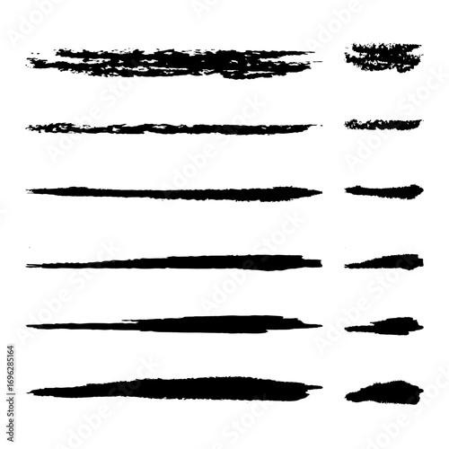 Lipstick texture. Black strokes and smudges imitating cosmetic makeup, for use in design, illustrations, backgrounds, and decoration.