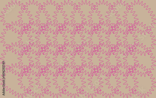 Soft pastel geometric pattern with pink and beige tones