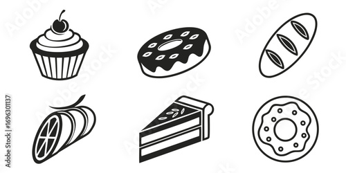 Delicious Baked Goods and Sweet Treats Collection.