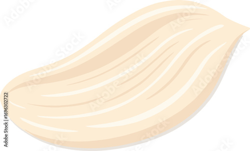 Cream cosmetic featuring anti‑aging texture and background stroke, a skincare moisturizer product