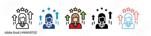 Self Improvement multiple icon