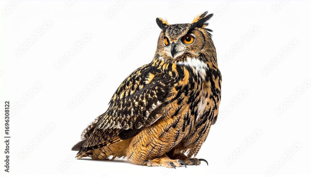 Obraz premium owl sitting on a branch