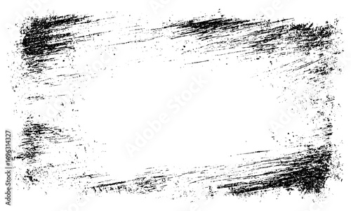 grunge dust and scratches texture with aged black and white vintage effect distressed overlay texture with black and white grunge background design