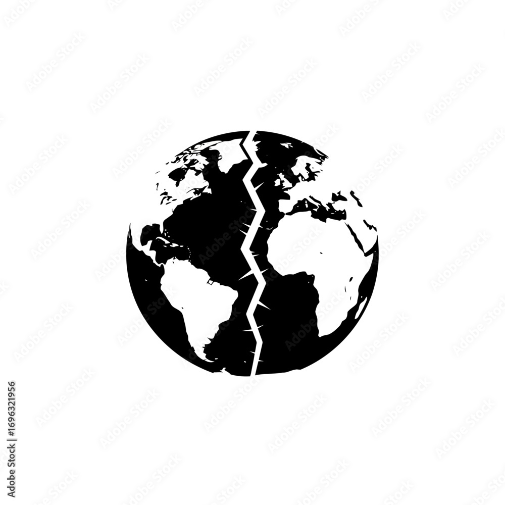 Obraz premium earth globe vector