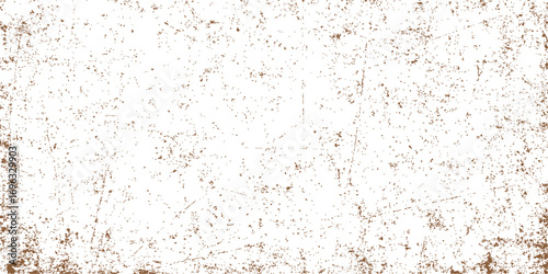 Vintage paper texture with a blank, rough surface and a brown grunge pattern