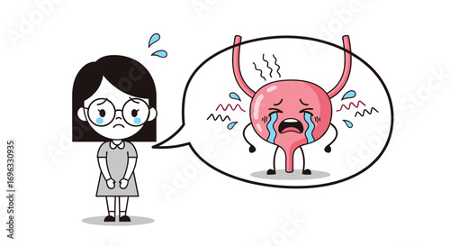 Understanding bladder pain and discomfort young girls experience symptoms causes treatment