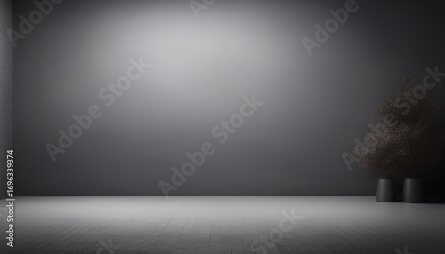 minimalist grey studio backdrop ideal for product photography image modern