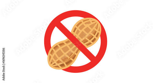 Peanut free zone allergy awareness and safety in food preparation and consumption