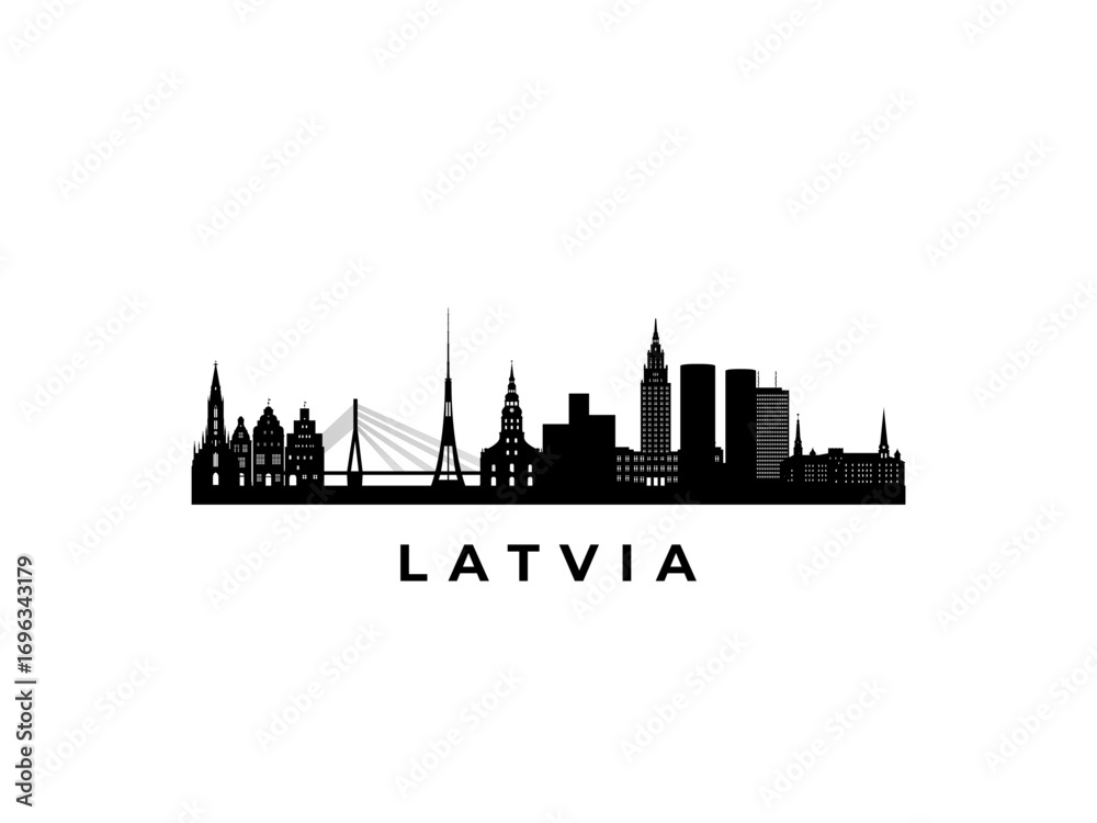 Obraz premium Vector Lille skyline. Travel Lille famous landmarks. Business and tourism concept for presentation, banner, web site.