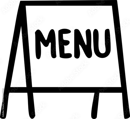Aframe Menu Sign Icon.