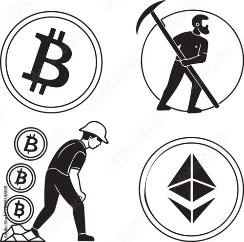 man and woman with dollar sign